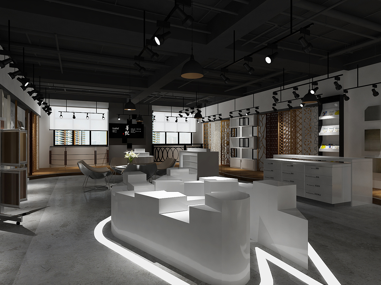 不锈钢建材展厅设计与装修 | 成都展厅设计公司专业解析