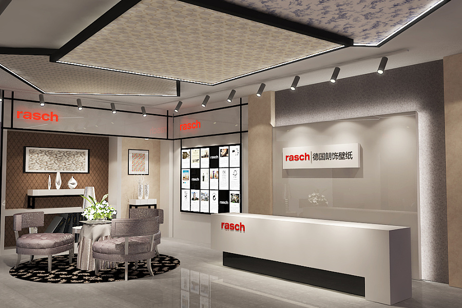 德国朗饰壁纸品牌专卖店SI设计 融合品牌基因与空间美学的零售体验